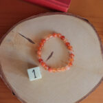 Bracelet Cornaline 8mm - modele 1