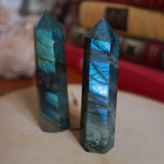 Pointe en Labradorite